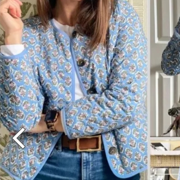 J Crew Quilted Block Jacket - Picture 3 of 16